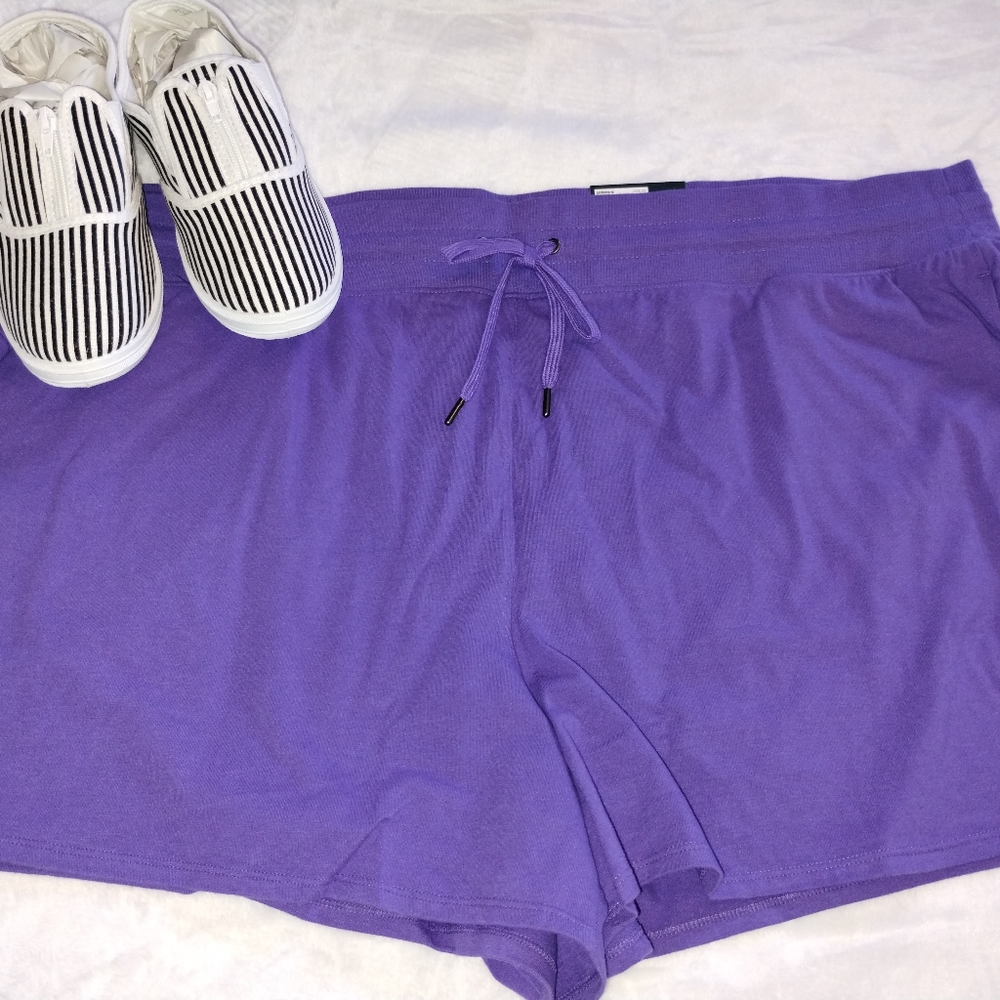 ***CLEARANCE*** NWT - TEK GEAR Purple Mid Rise Shorts